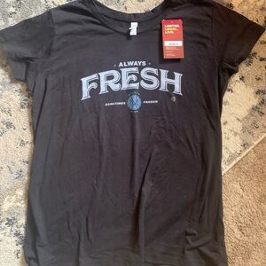 Always Fresh Black T-Shirt